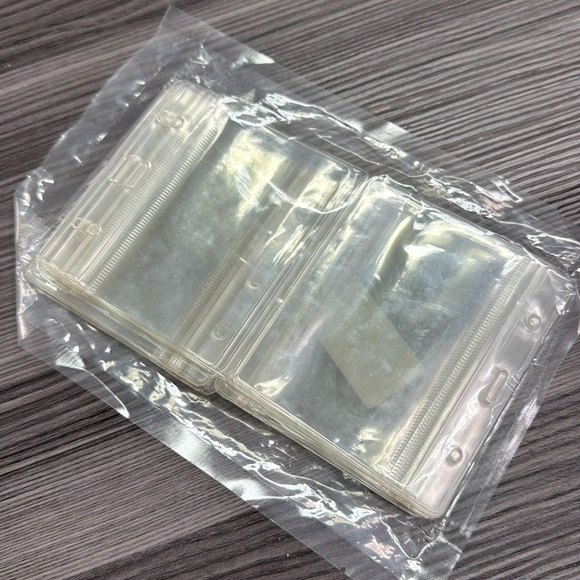 Exhibition Card Cover 20 pcs all new excellent condition clear badge holder ID - Picture 1 of 2